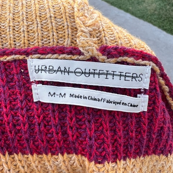 Urban outfitters Jodie Comer Free Guy Turtleneck Striped Sweater color block med - Picture 3 of 6